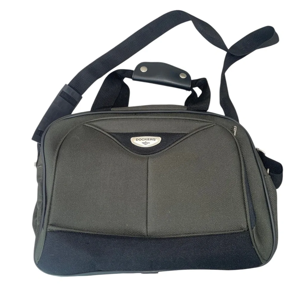Dockers Carryon Green Adjustable Strap Bag